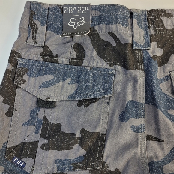 Fox Camo Shorts men 28x22 new with tags - Picture 6 of 11